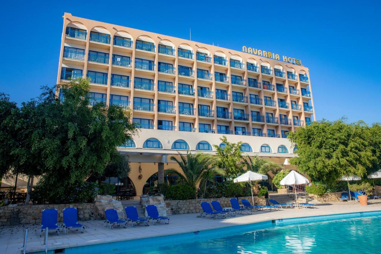 Navarria Blue Hotel Limassol Bagian luar foto